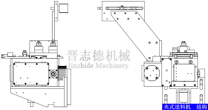 夾式送料機(jī)結(jié)構(gòu)