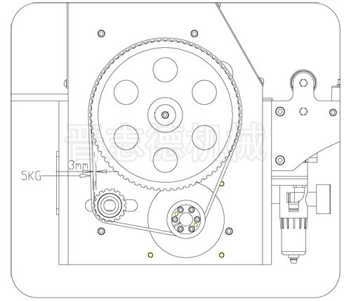 NC送料機(jī)皮帶安裝,NC送料機(jī)皮帶調(diào)整