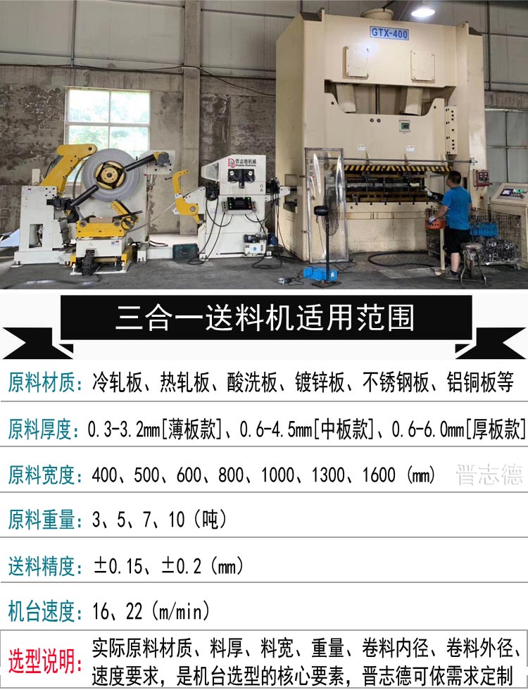 三合一送料機使用領(lǐng)域