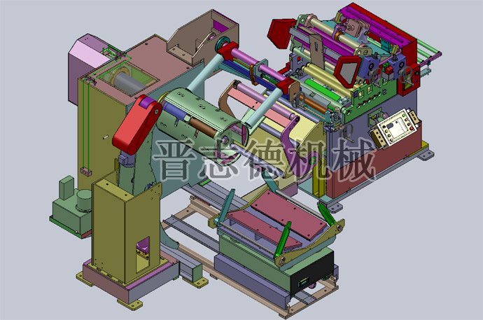 三合一送料機3D結(jié)構(gòu)圖