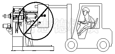 推高機(jī)上料危險(xiǎn)區(qū)域,三合一送料機(jī)推高機(jī)上料注意